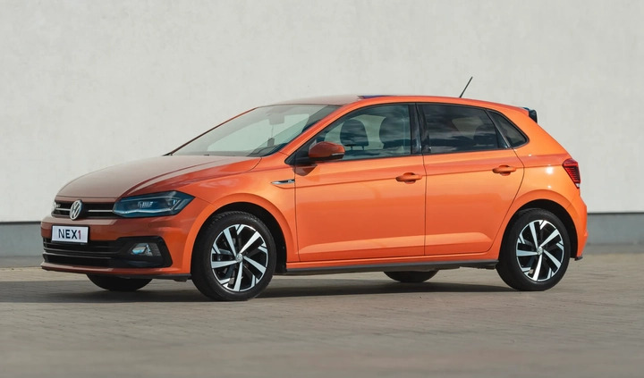 Volkswagen Polo cena 54000 przebieg: 63000, rok produkcji 2018 z Miastko małe 137